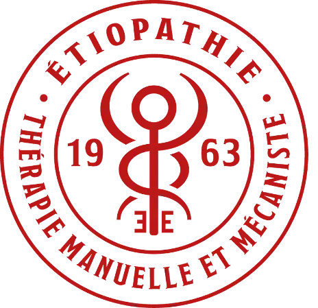 Logo de l’étiopathe partenaire du club de badminton de Valserhône, professionnel spécialisé en thérapie manuelle et soins musculosquelettiques.
